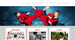 Desktop Screenshot of chusmartialarts.com